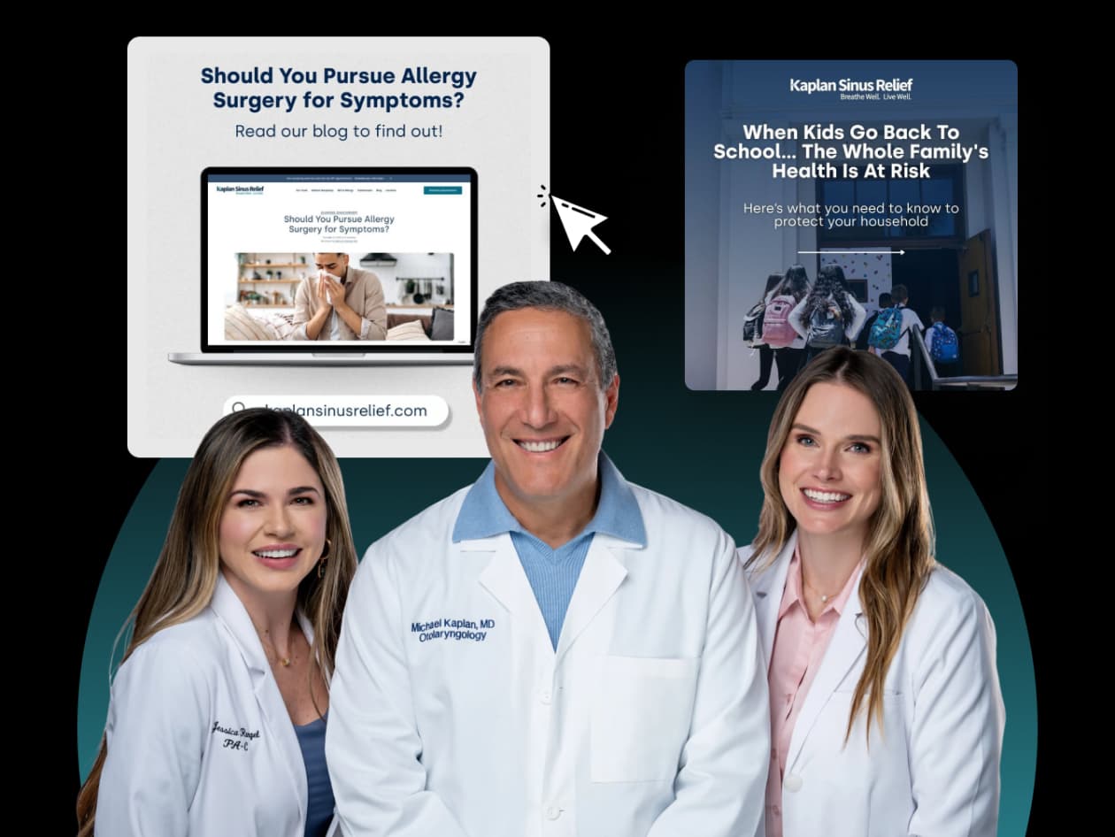 Kaplan Sinus Relief team