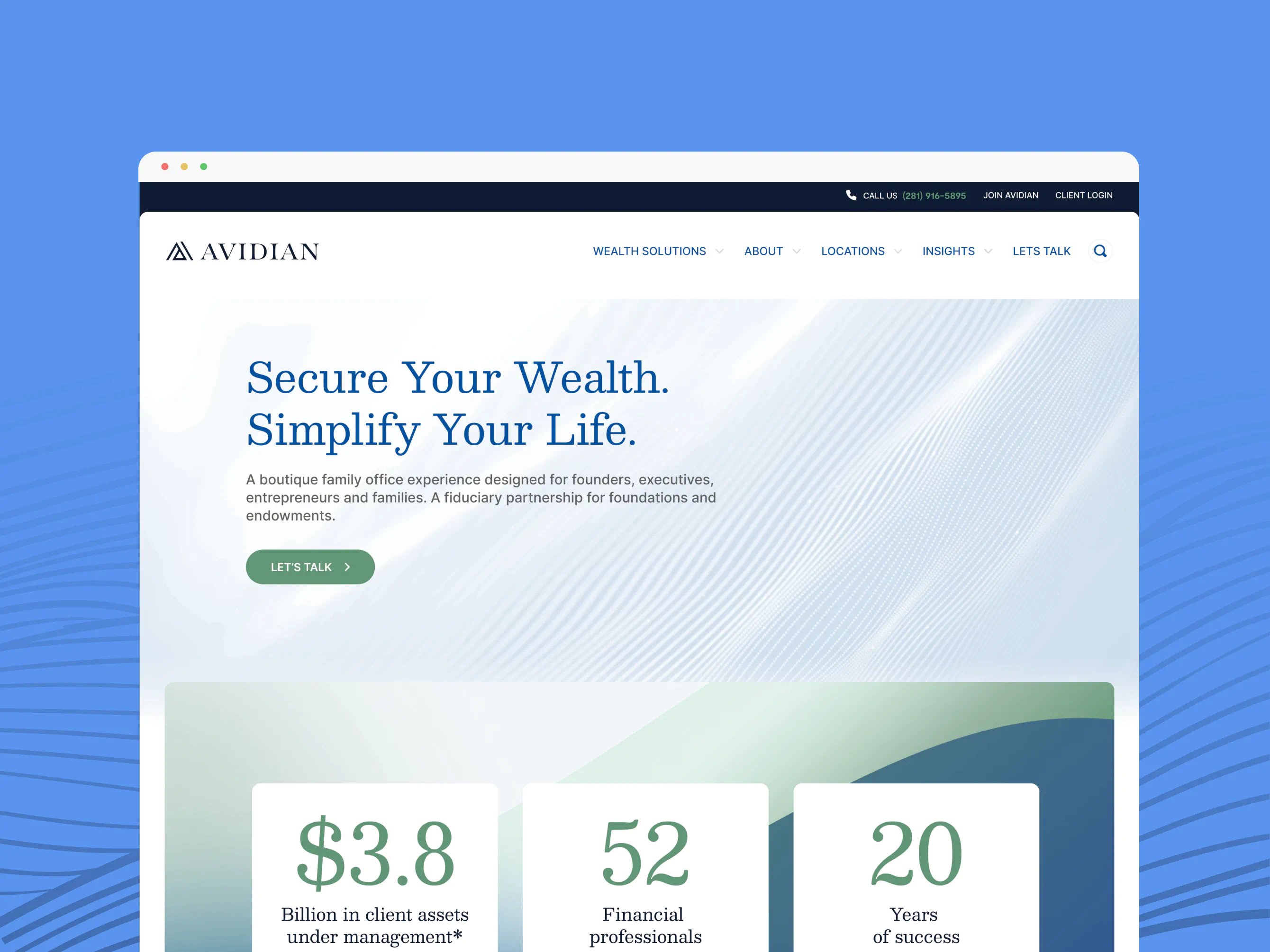 Case Study for Avidian Wealth Solutions